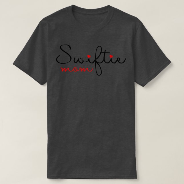 Camiseta Swiftie Mom Typography TShirt 4 (Diseño del anverso)