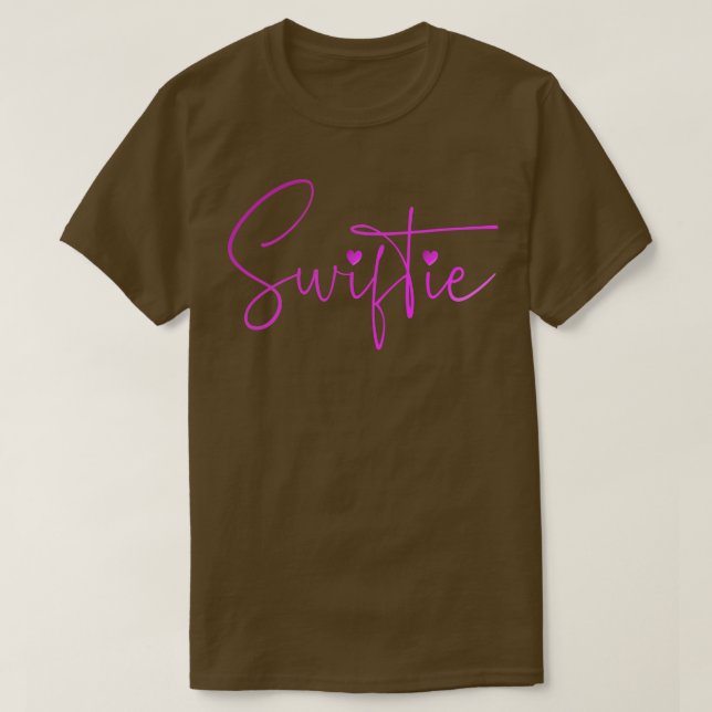 Camiseta Swiftie Pink Fade TShirt (Diseño del anverso)