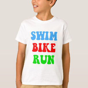 Camiseta Swim Bike Run
