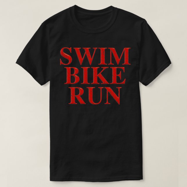 Camiseta Swim Bike Run 5 (Diseño del anverso)