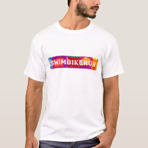 Camiseta Swim Bike Run, Triathlon cool design