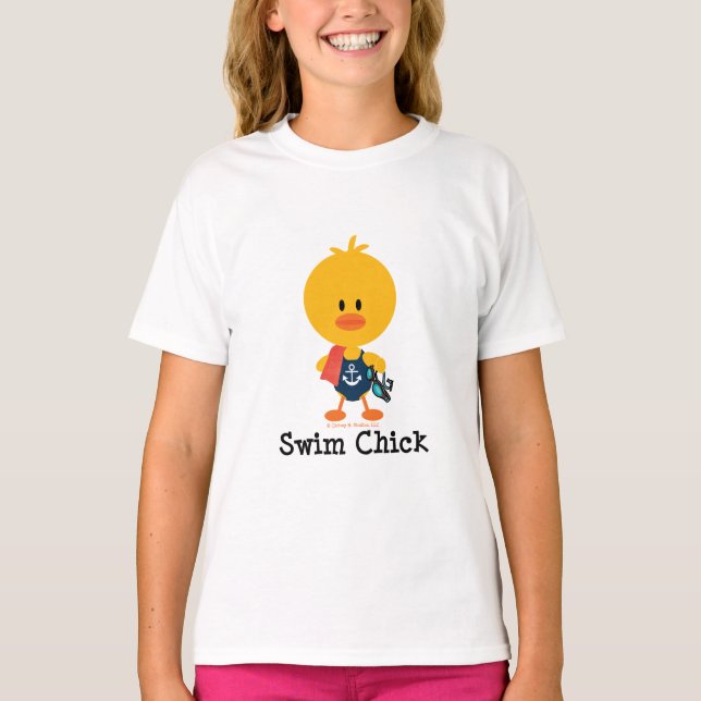 Camiseta Swim Chick (Anverso)