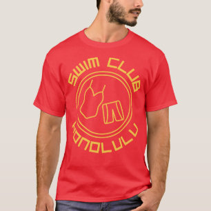 Camiseta Swim Club Honolulu Hawaii TShirt