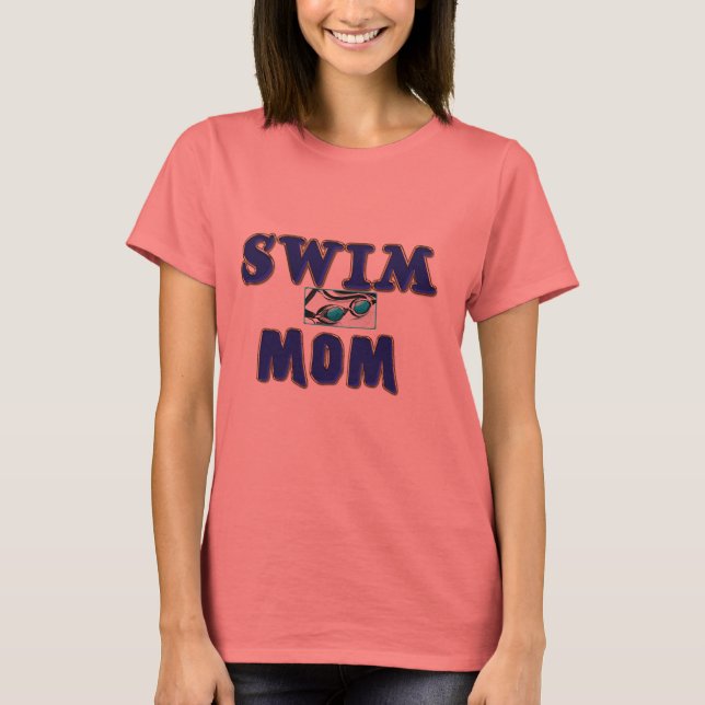 Camiseta Swim Mom T-Shirt (Anverso)