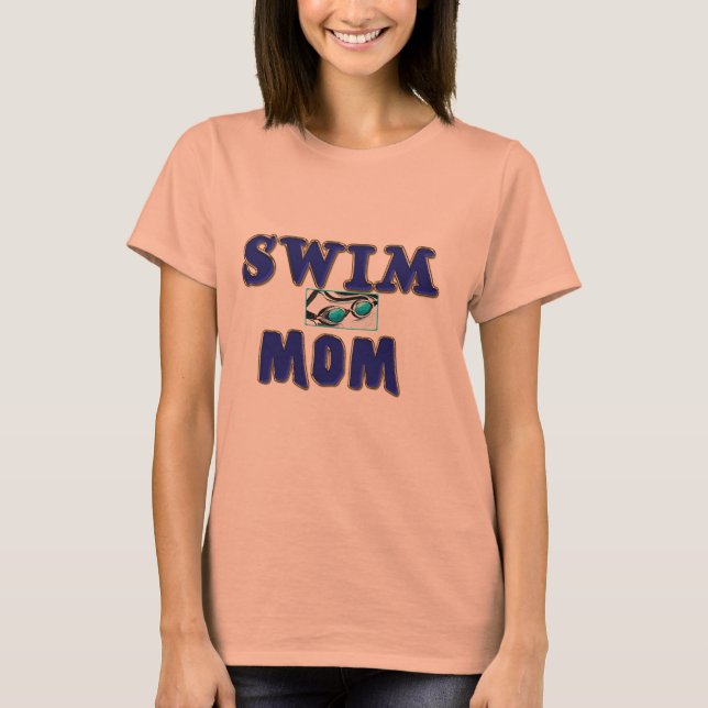 Camiseta Swim Mom T-Shirt (Anverso)