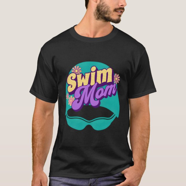 Camiseta Swim Team Mom (Anverso)