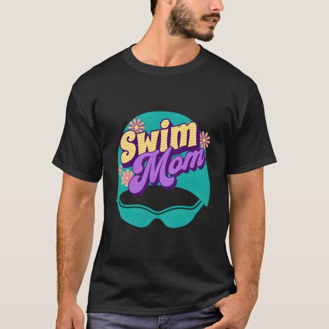 Camiseta Swim Team Mom (Anverso)