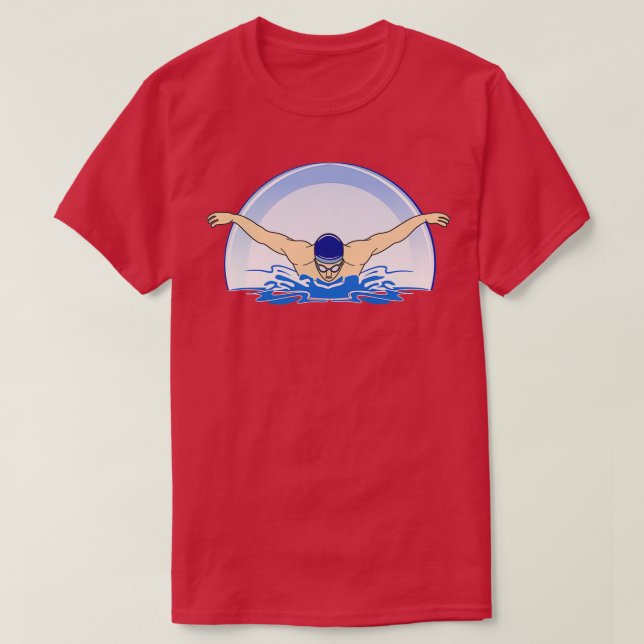CAMISETA SWIMMER CHEST (Diseño del anverso)