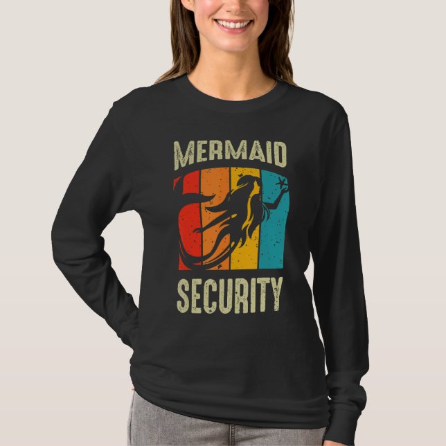 Camiseta Swimmer Mermann Mermaid Security 2 (Anverso)