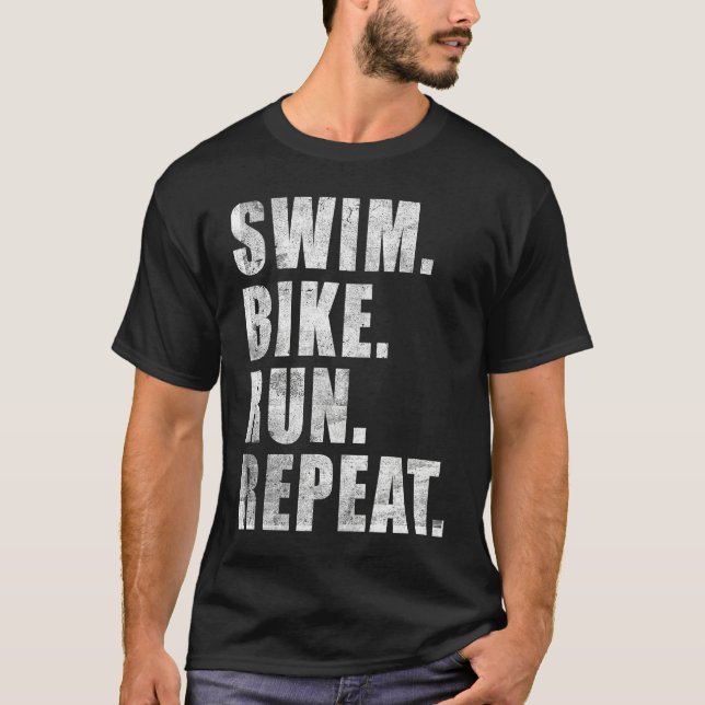 CAMISETA SWIMMING CYCLING RUNNING KONA 2023 TRIATHLETE MENS (Anverso)