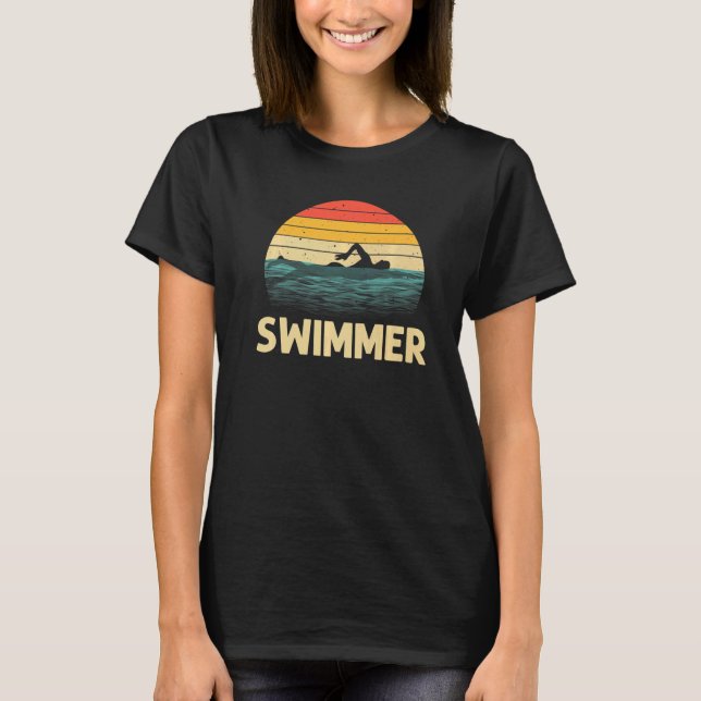 Camiseta Swimming For Men Women Swimmer Swim Teacher Butter (Anverso)