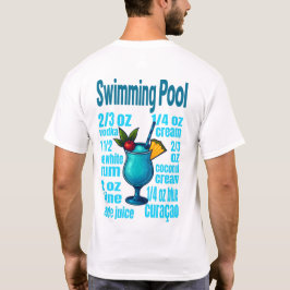 Camiseta Swimming Pool T-Shirt – Retro Tropical Cocktail