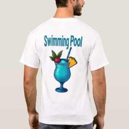 Camiseta Swimming Pool T-Shirt – Retro Tropical Cocktail