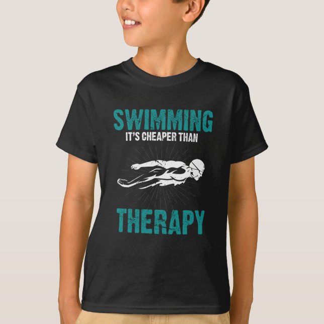 Camiseta Swimming Swimmer Lifeguard Swimsport (Anverso)