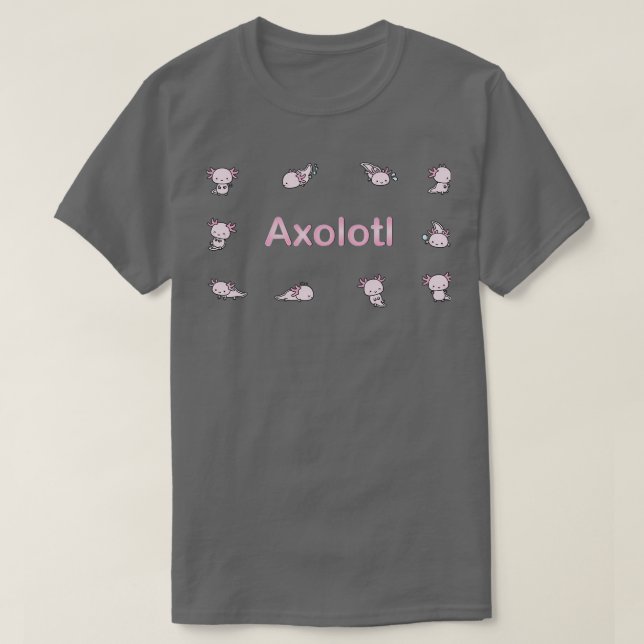 Camiseta Swimmy Axolotls (Diseño del anverso)