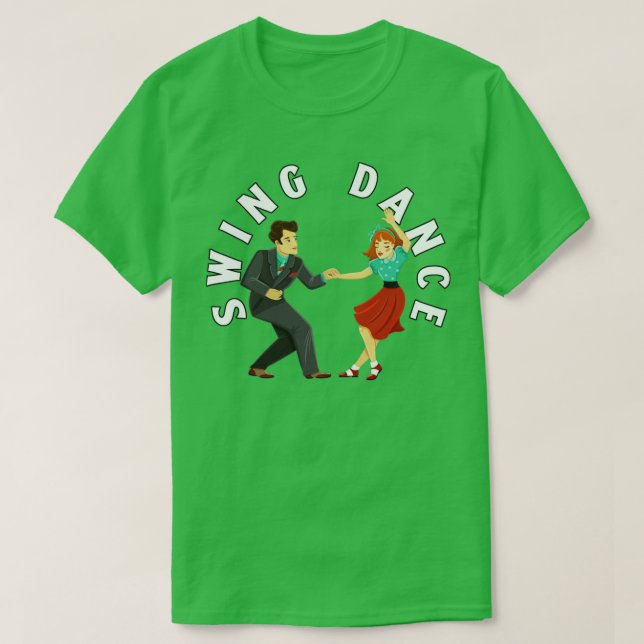 Camiseta Swing Dance (Diseño del anverso)