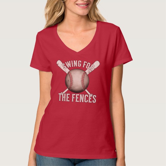 Camiseta Swing for the Fences (Anverso)