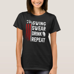 Camiseta Swing Swear Bebe Repetir Golf