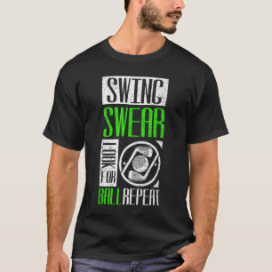 Camiseta Swing Swear Look For Ball Repeat Golf