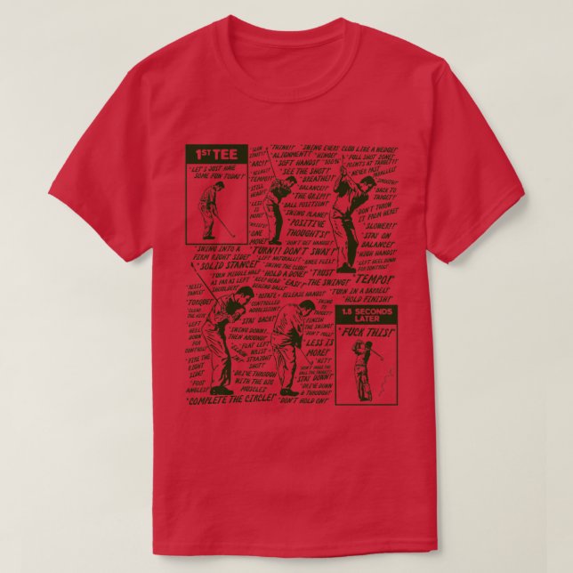 CAMISETA SWING THOUGHTS (Diseño del anverso)