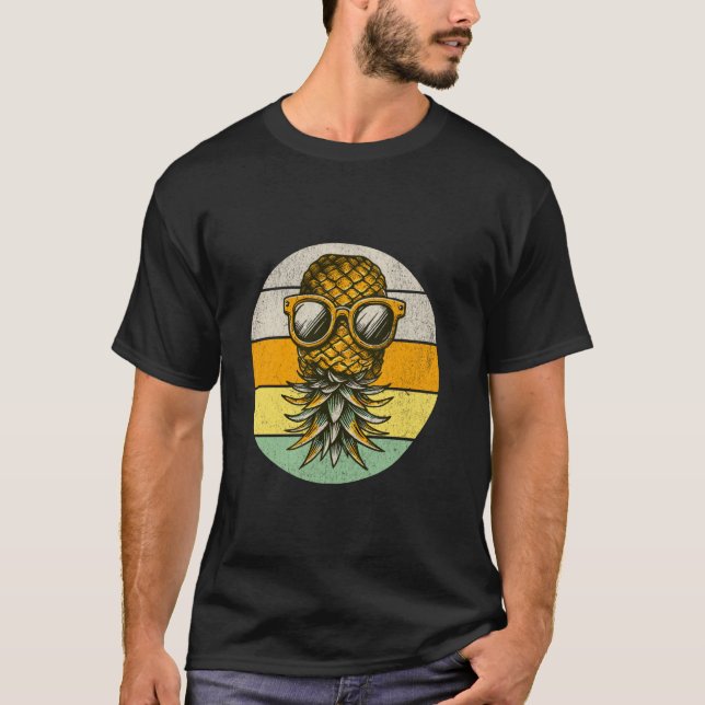Camiseta Swinger Upside Down Pineapple (Anverso)
