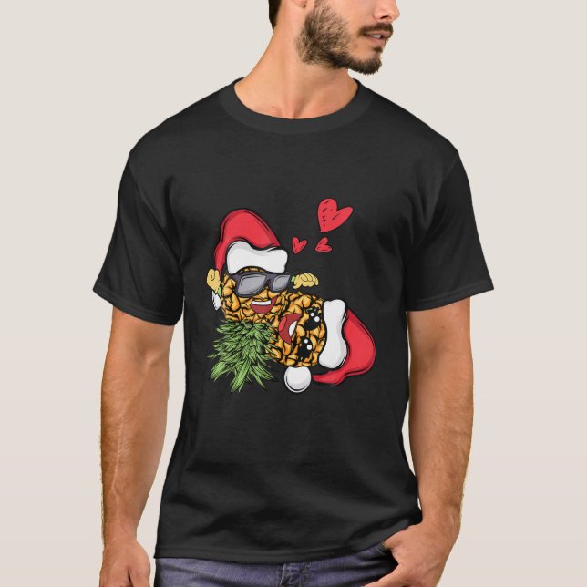 Camiseta Swingers Parejas de piñas Bolas de Navidad - Swing (Anverso)