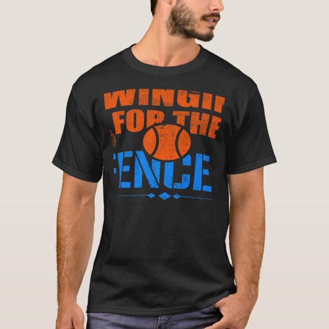 Camiseta Swinging for the Fences Baseball Meme 1 (Anverso)