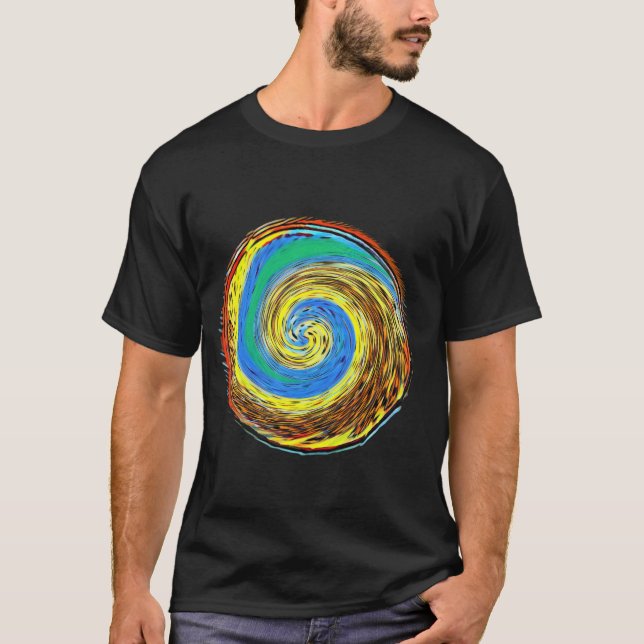 Camiseta Swirl Art (Anverso)