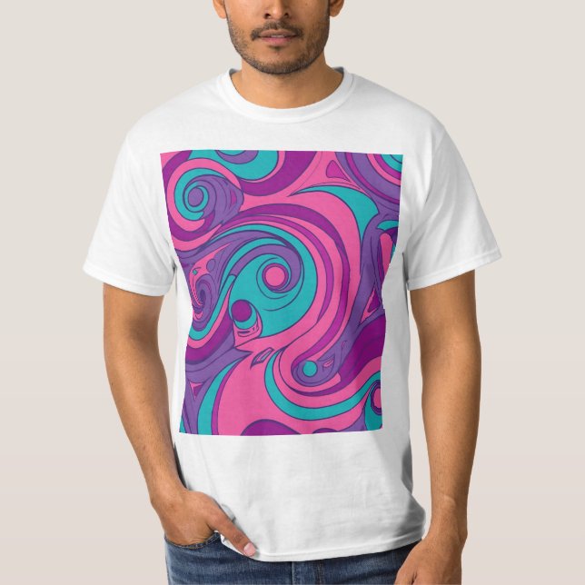 Camiseta Swirl Psychedelic (Anverso)
