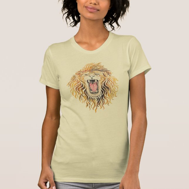 Camiseta Swirly Lion (Anverso)