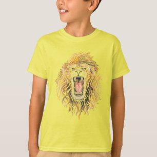 Camiseta Swirly Lion
