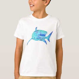 Camiseta Swirly Shark