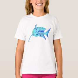 Camiseta Swirly Shark