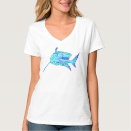 Camiseta Swirly Shark