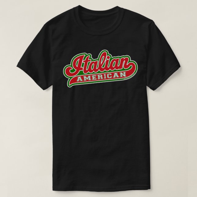 Camiseta Swish italiano-americano (Diseño del anverso)