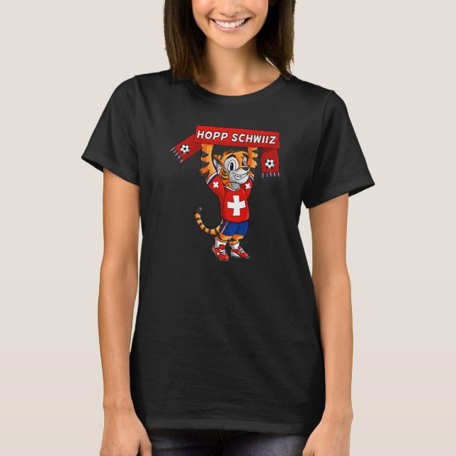 Camiseta Swiss Fantiger Hopp Schwiiz (Anverso)