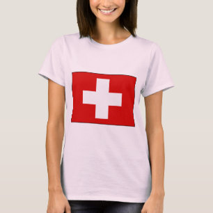 Camiseta Swiss Flag T-shirts and Gifts