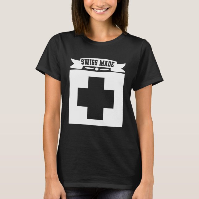 Camiseta Swiss Made   Switzerland  1 (Anverso)