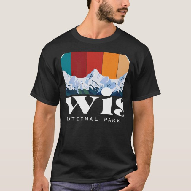 Camiseta Swiss National Park Hiking Switzerland Souvenir Mo (Anverso)
