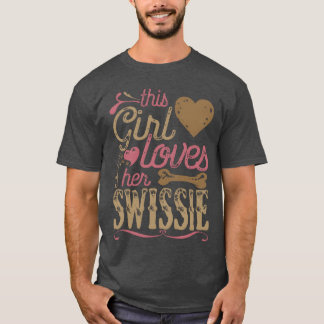 Camiseta Swissie Swiss Mountain Dog Gift Dogs vintage chica