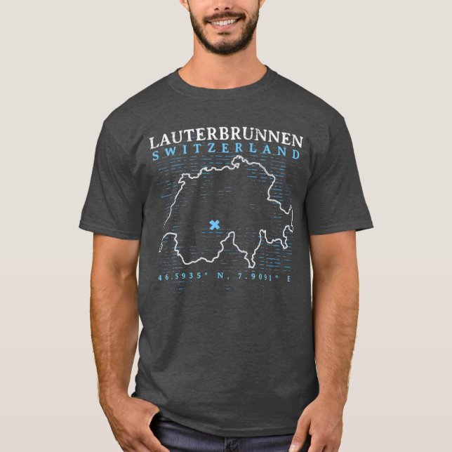 Camiseta Switzerland Lauterbrunnen (Anverso)