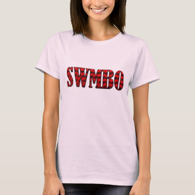 Camiseta SWMBO - Ella que debe ser obedecida (Anverso)