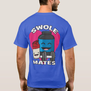 Camiseta SWOLEMATES Funny Bodybuilding Protein Shake
