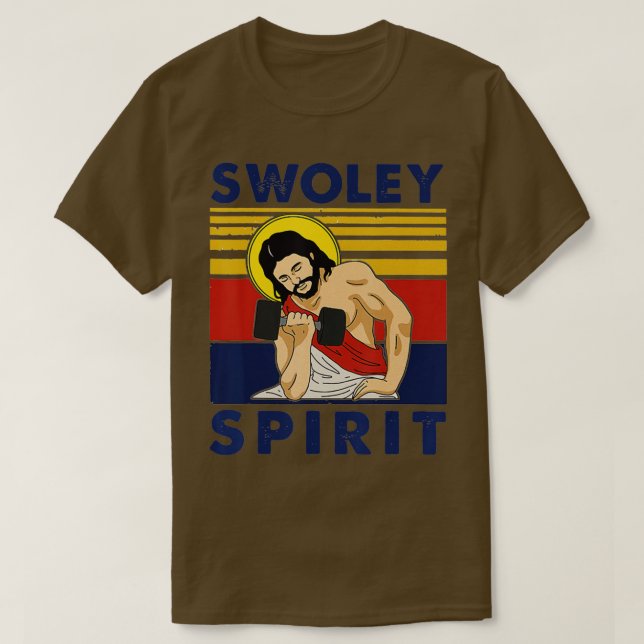 Camiseta Swoley Spirit WEIGHT LIFTING Jesus Swoley Spirit  (Diseño del anverso)