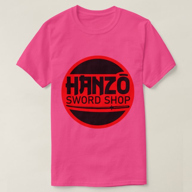 Camiseta Sword Shop (Diseño del anverso)