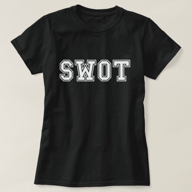 CAMISETA SWOT (Diseño del anverso)