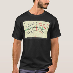 Camiseta SWR Meter Amateur Ham Radio Novelty Distressed