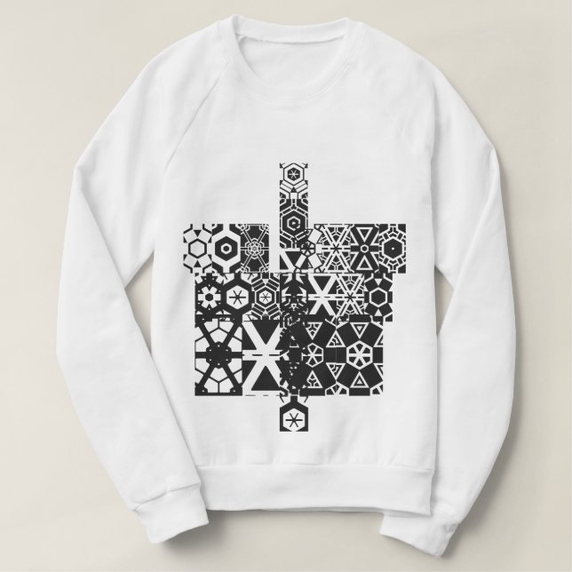 Camiseta Sxisma Fashion Women's Raglan Sweatshirt (Diseño del anverso)