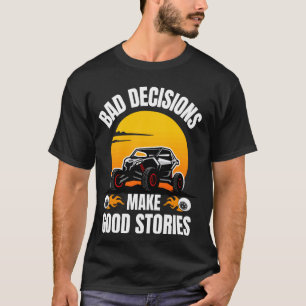 Camiseta SxS ATV Art Para Hombres Mujeres UTV Off Road Ridi
