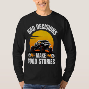 Camiseta SxS ATV Art Para Hombres Mujeres UTV Off Road Ridi